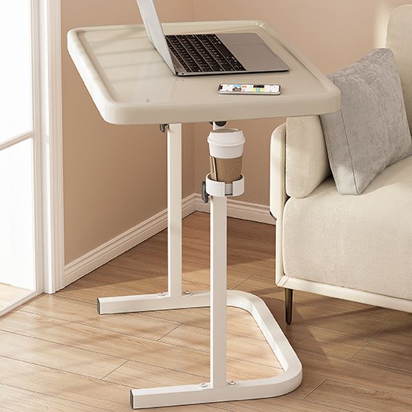 Art Desk with Casters Kids Desk Adjustable Lap Desk Wood and Metal Desk