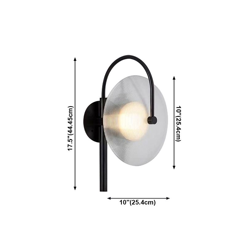 Applique murale en verre 1