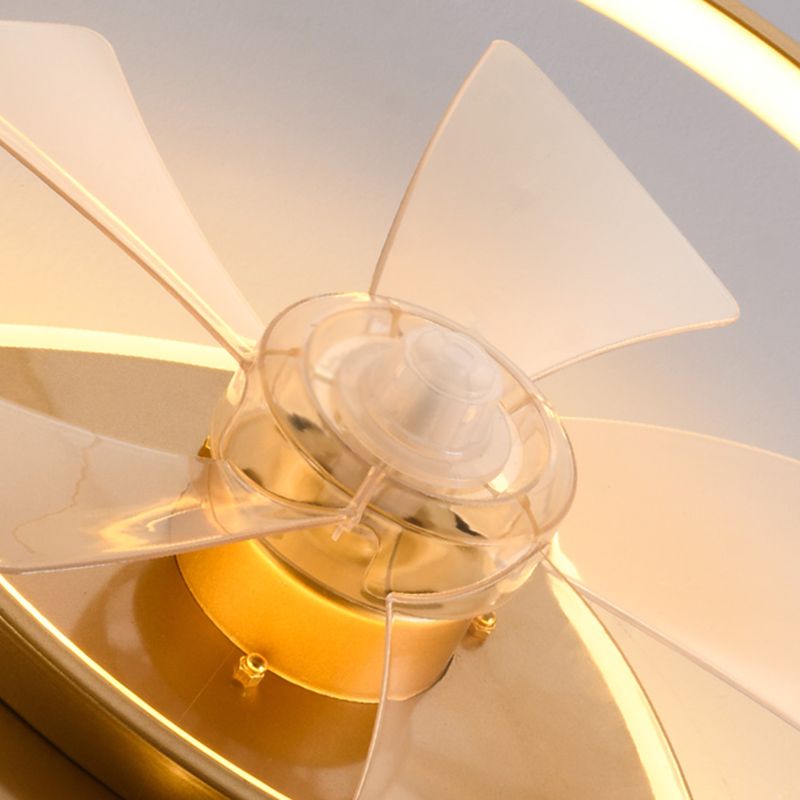 Cartoon Love Heart Led Lüfter Leichtes Acrylschlafzimmer Halbflush Mount Decke mit Metallring