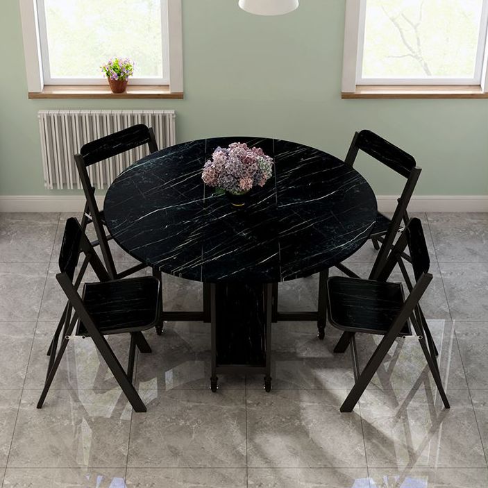 Modern Dining Set 1/2/4/5/7/9 Pcs Wood Dining Table and Chairs