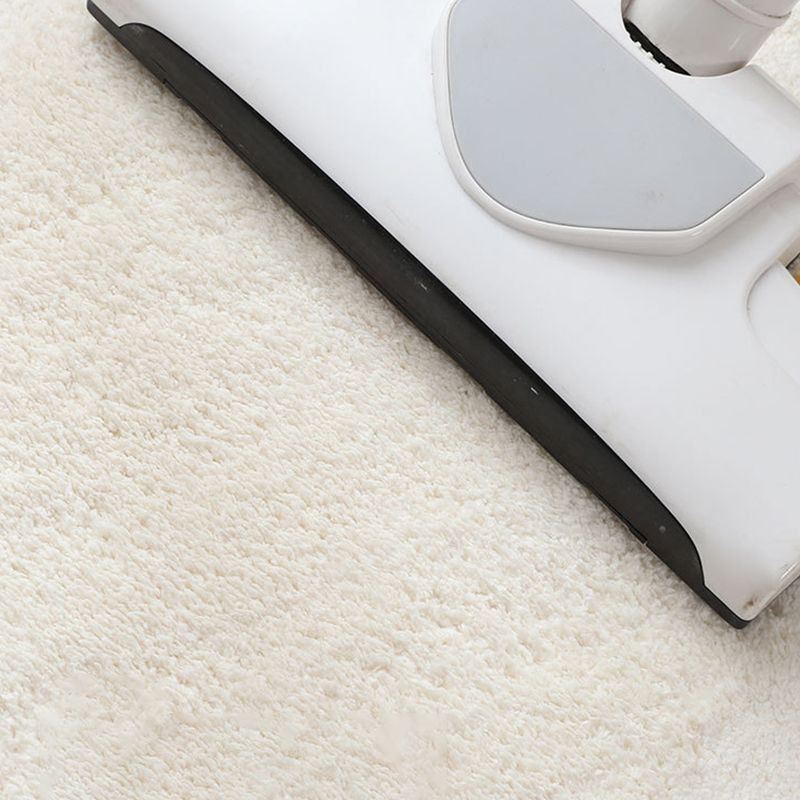 Bloque de color blanco alfombra poliéster alfombra moderna alfombra para sala de estar