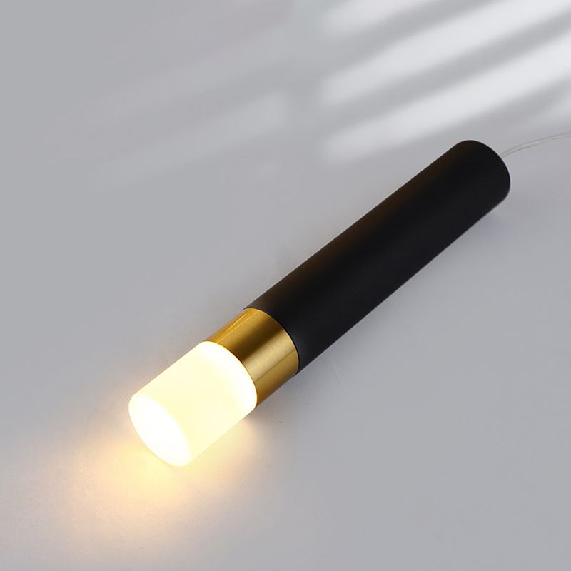 Lumières linéaires à LED Island Lights Metal Modern Prowing Lamping pour salle à manger