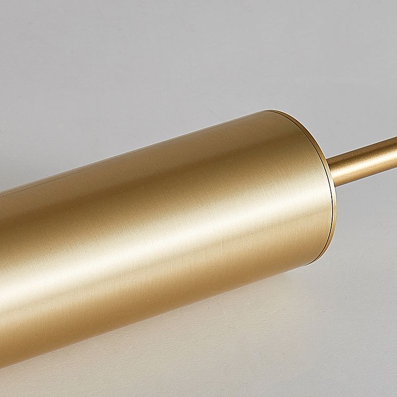 Lampe suspendue à LED cylindroïde en aluminium dans la simplicité moderne pendentif acrylique pour les espaces intérieurs