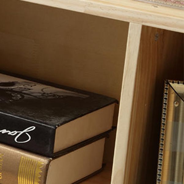 Scandinavian Shelf Bookcase Standard Book Shelf with Rectangular Shelves