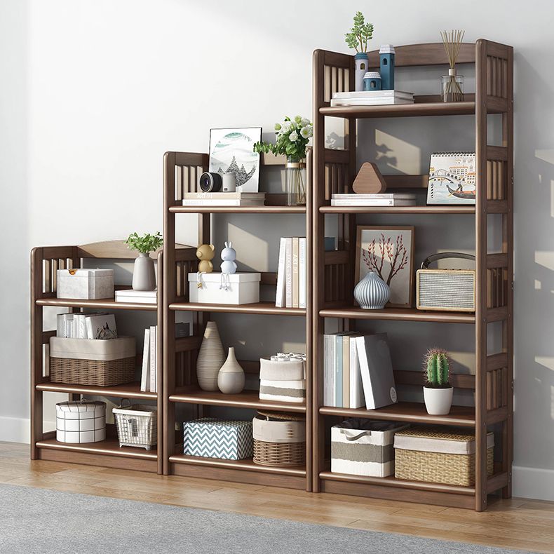 Simple Shelf Standard Wooden Bookcase Modern Bookshelf for Office