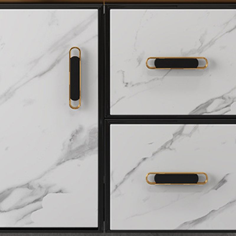 Glam Bathroom Vanity Set Single-Sink Bathroom Vanity for Bathroom