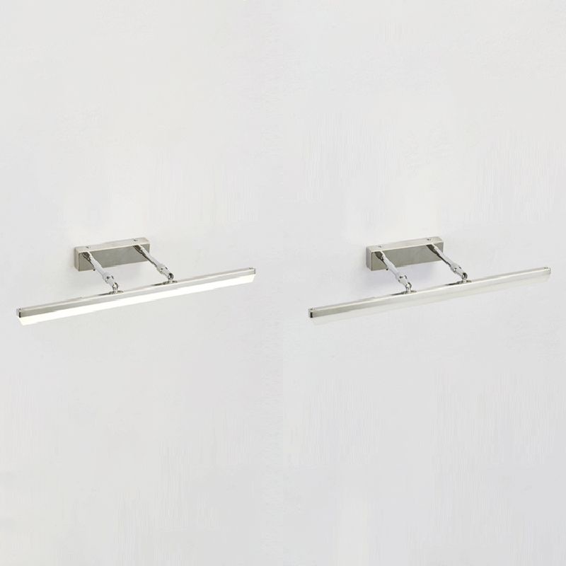 Metal Strip Extendable Wall Lamp Modern Colorful LED Mirror Light for Bathroom