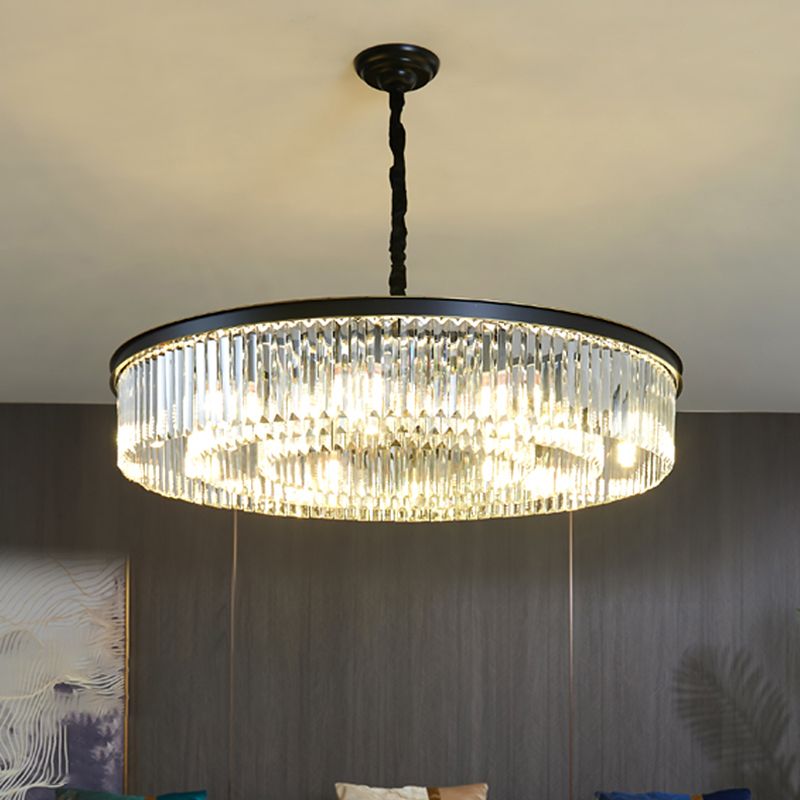 Luz de lámpara de lámpara de estilo moderno CRISTAL Multi Head Light para sala de estar