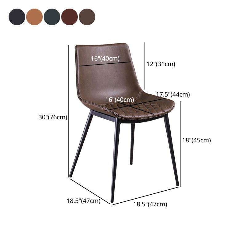 Taburete de bar con respaldo bajo de cuero envejecido, taburete alto industrial para interiores con asiento tipo cubo