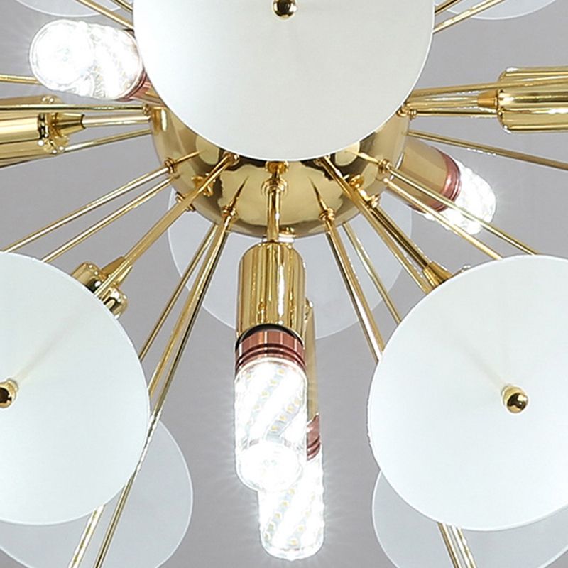 Globe Pendant Chandelier Nordic Metal LED Grey/White/Sky Blue Hanging Pendant Lamp with Adjustable Cord