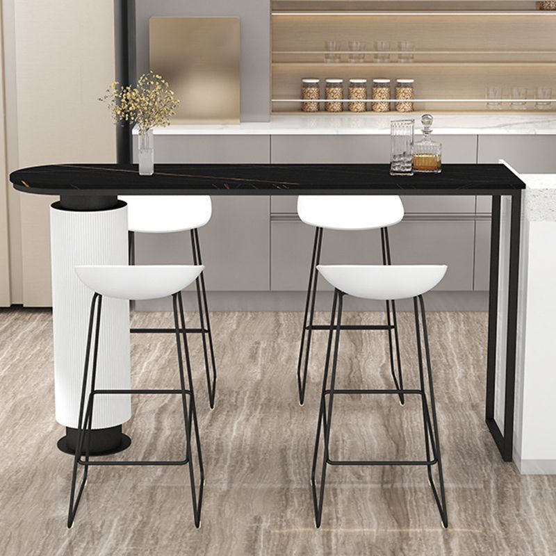 Specialty Bar Table Bar Height Contemporary Pub Table for Indoor