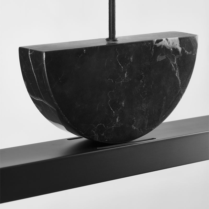 Nordic Modern Island Light Küche Esszimmer LED -Streifen Kronleuchter Leuchte