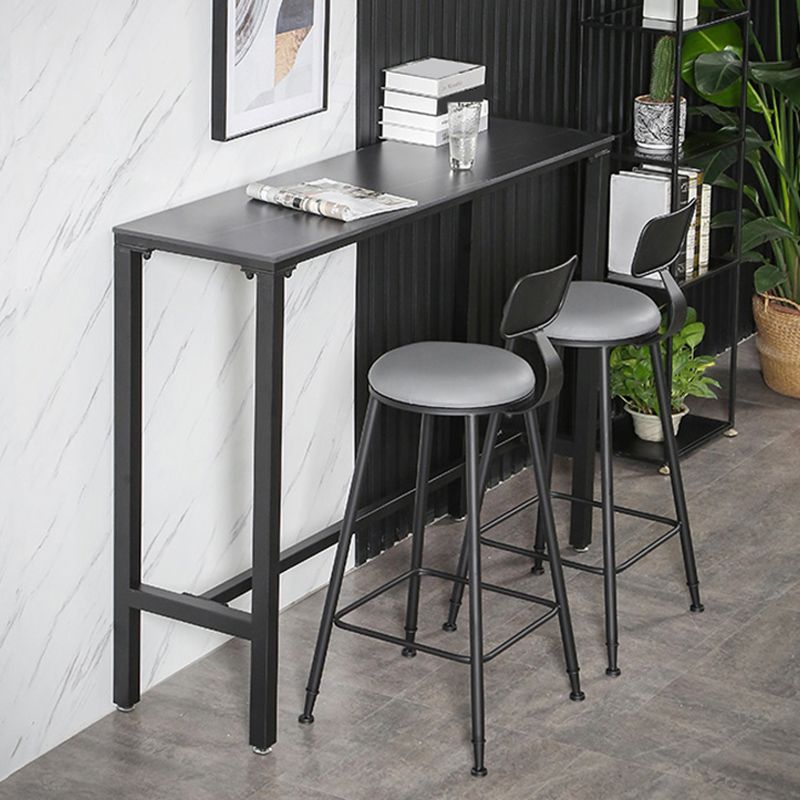 Modern Rectangle Stone Counter Table 1/3/5 Pieces Bar Table Set for Balcony