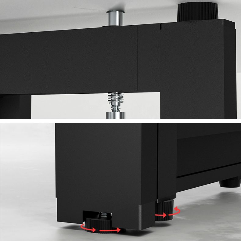 Mesa de comedor de estilo moderno Mesa de comedor ovalada de hoja ovalada para uso doméstico