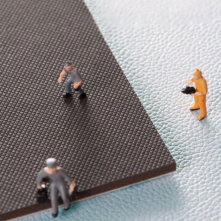 Color Mixed Simplicity Area Carpet Polyester Marbling Print Indoor Rug Anti-Slip Backing Carpet for Living Room