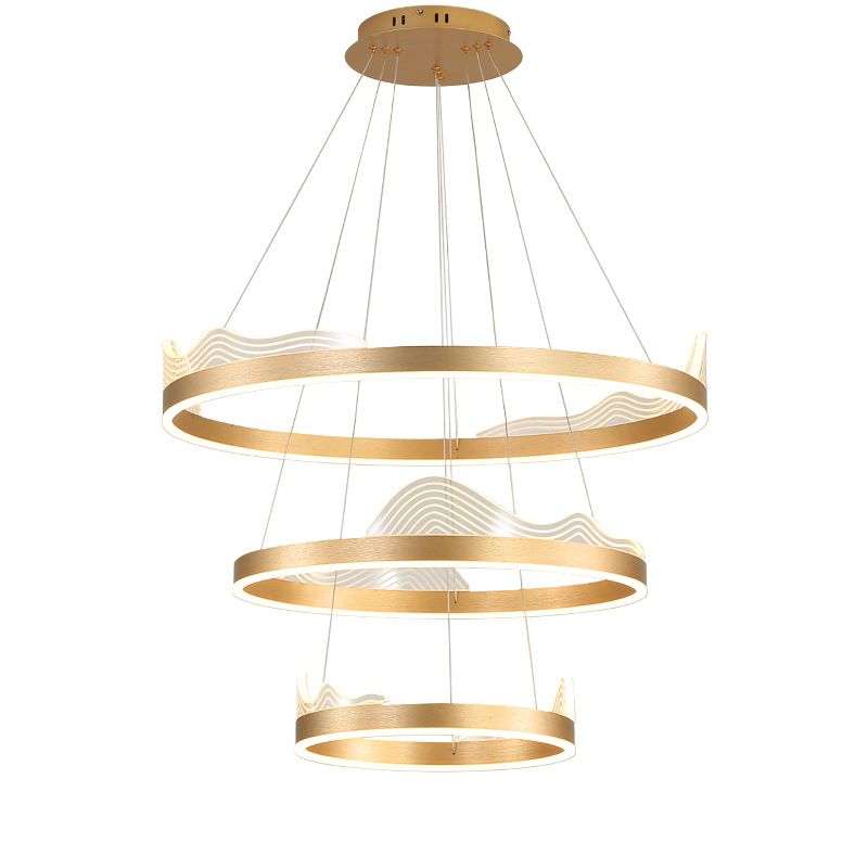 Karakteristieke artistieke stijl Led hangsel kroonluchter licht voor eetkamer woonkamer slaapkamer