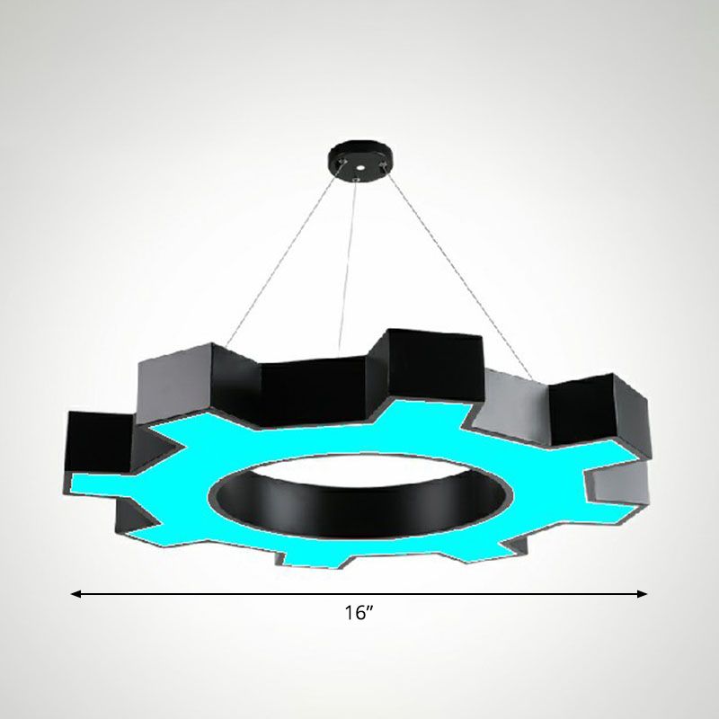 Attrezzatura della sala conferenze Luce a soffitto LED ACRILICO LAMDURA MODERNA MODERNA IN NERO