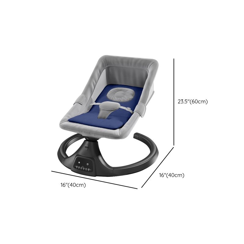 Toddler Antique Finish Cradle Adjustable Heights and Angle with Mattress