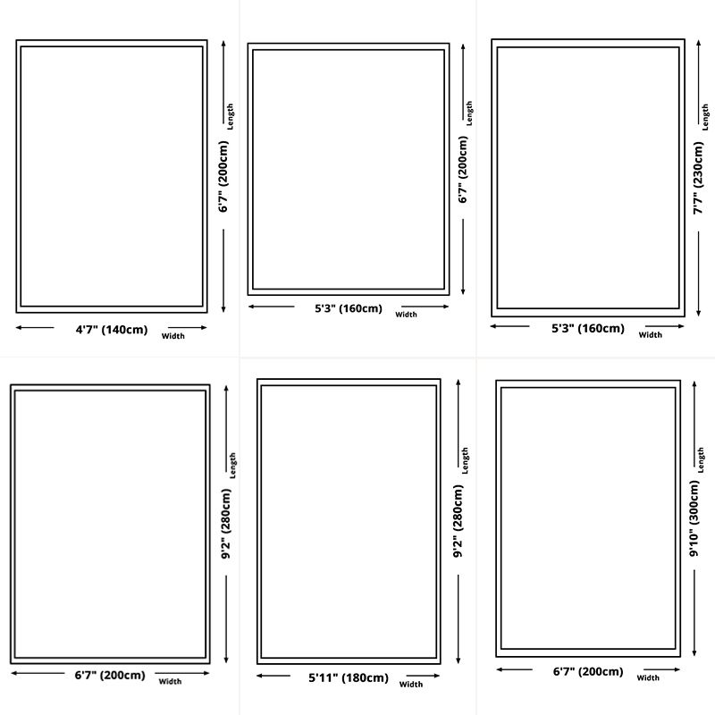 Abstract Printing Area Rug Polyester Modern Rug Washable Carpet for Living Room