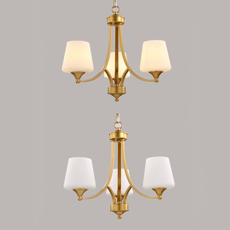 Lustres géométriques de style américain