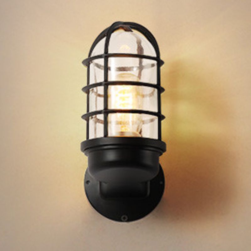 Schmiedeeisenwandlampe Lampenleuchte industrielle Outdoor -Zylinderleuchte Leuchte