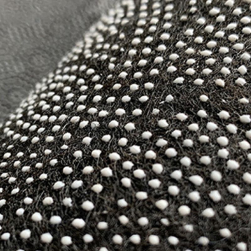 Brown Simple Rug Polyester Pattern Indoor Rug Stain Resistant Rug for Living Room