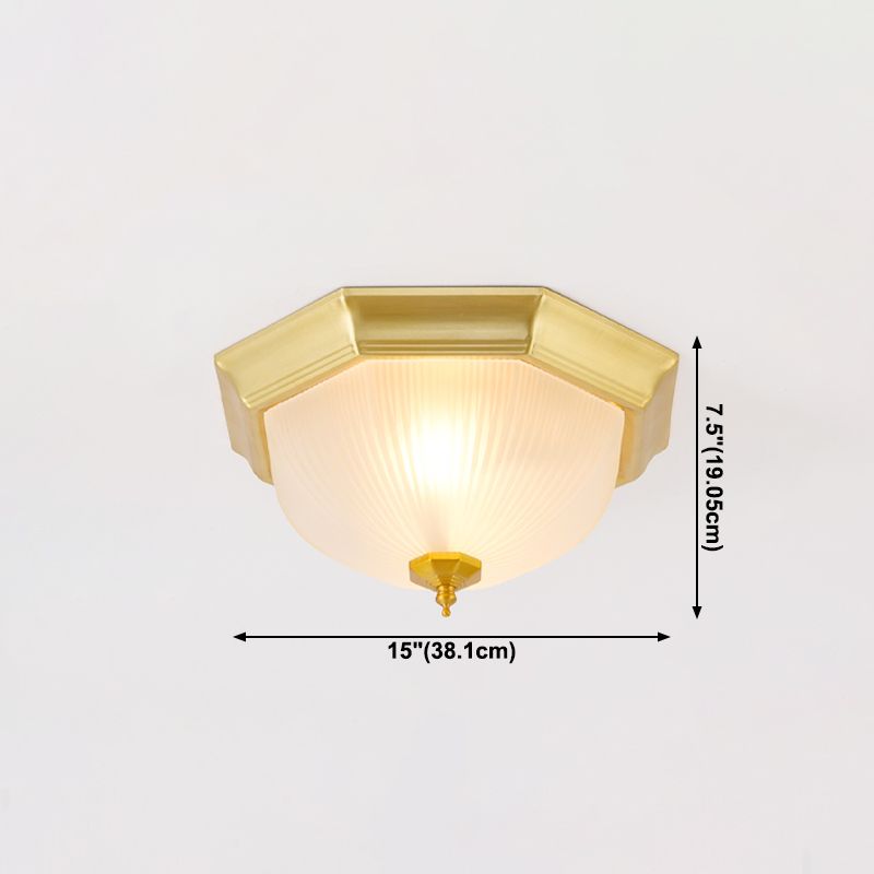 Geometric Shape Flush Mount Lamps Modern Glass Flush Mount Ceiling Lights