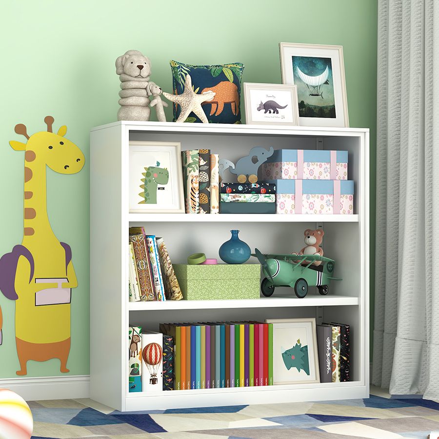 Modern Iron Bookcase, Geometric Bookshelf for Any Room, 13" W