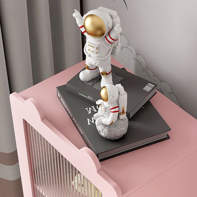 Contemporary Bookcase Closed Back Vertical Shelf Bookcase with Drawer Storage