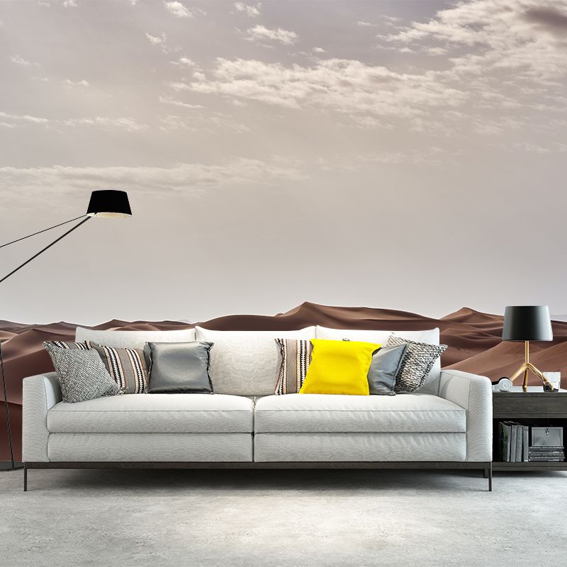 Decorative Photography Mural Wallpaper Desert Landscape Indoor Wall Mural