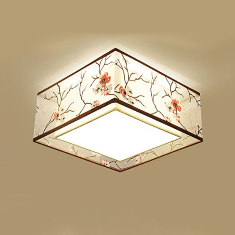 4 taille optionnel encastré plafonnier encastré moyen tissu encastré luminaire