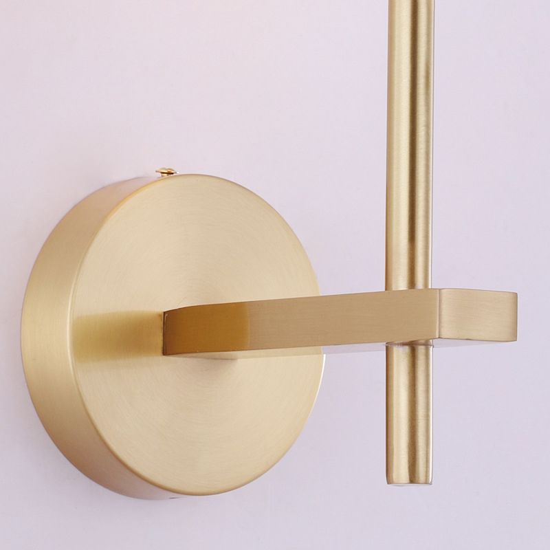 Creative Vanity Lighting Simple Glass Wall Light Sconce for Washroom