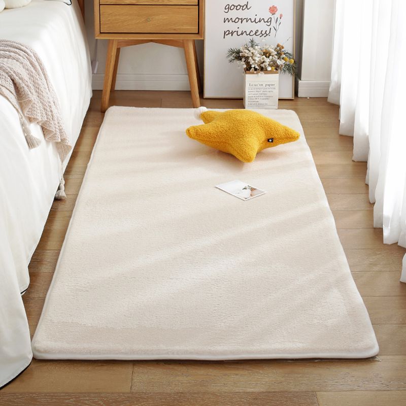 Tappeto giallo tappeto in poliestere solido tappeto tappeto anti-slip easy care tappeto per camera da letto