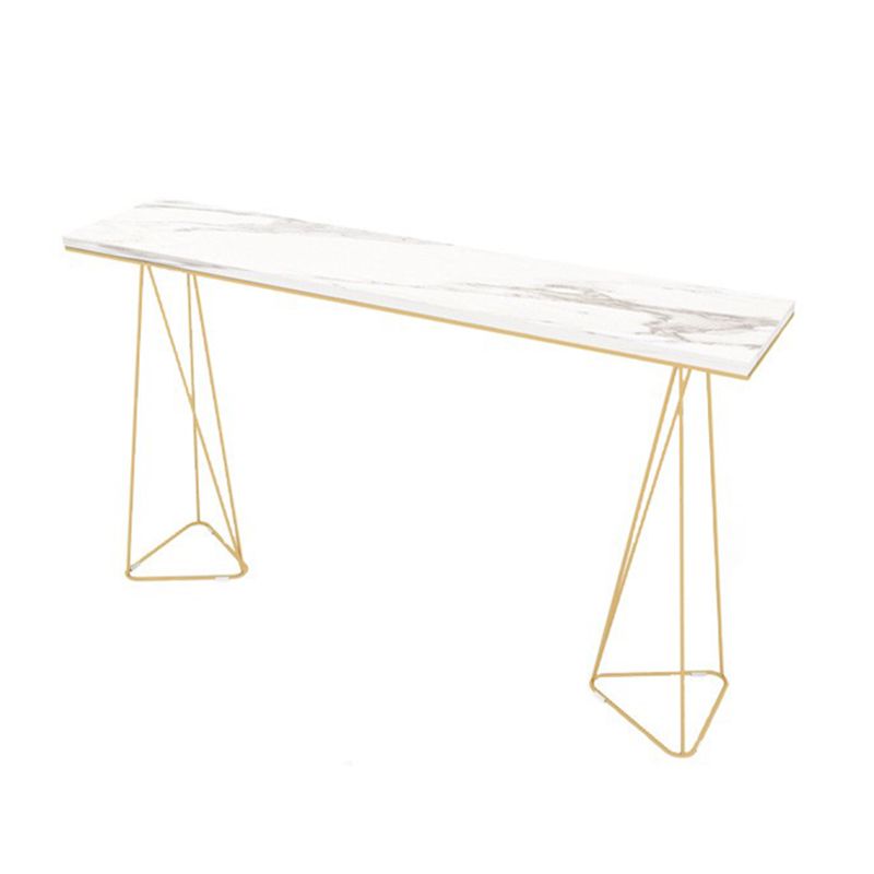 Double Pedestal Counter Set 1/2/3 Pieces Glam Rectangle Bar Pub Table Set