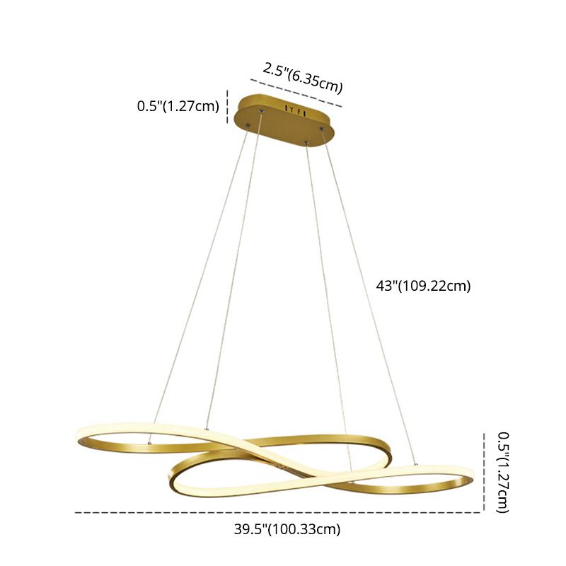 Twist Island Lighting Fishers Metal Minimalismo Fissature di illuminazione a sospensione per il ristorante