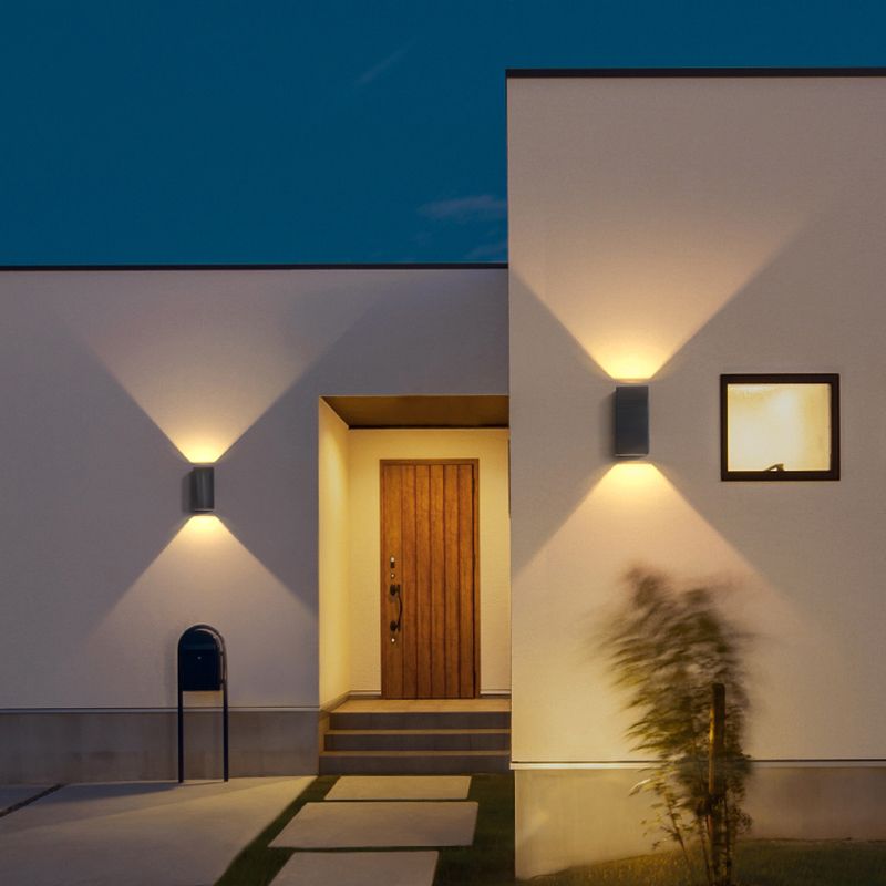 Application murale noire contemporaine LED Multi Light Wall lasher Light for Living Room