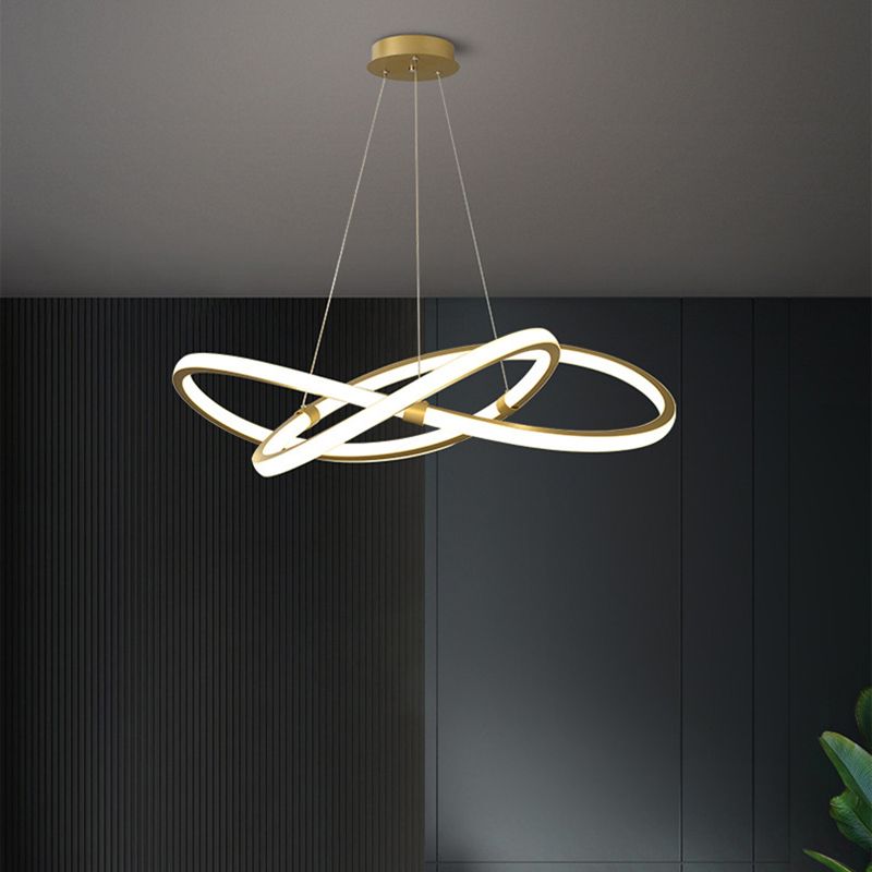 Luz simple característica de lujo de estilo simple lámpara led lámpara de lámpara para comedor para comedor