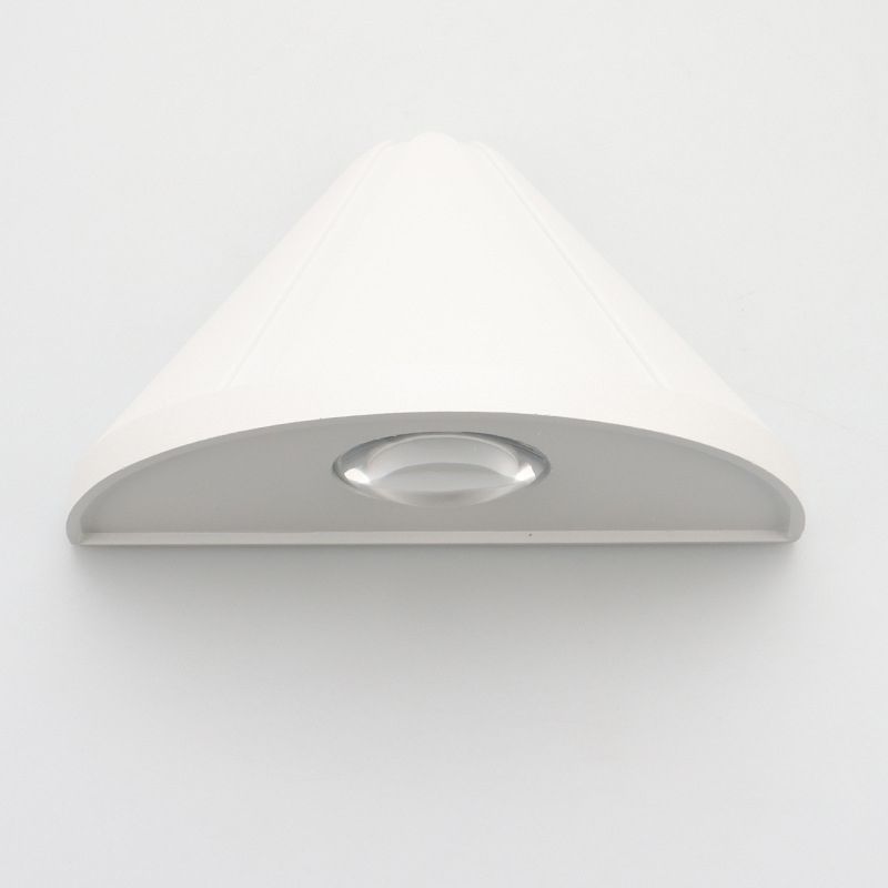Single Modernism White/Black Wall Mounted Sconce Statement LED Wall Light