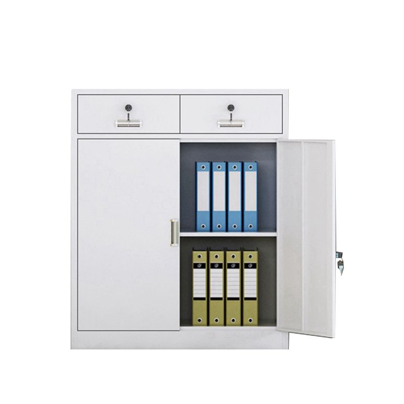 Vertica Metal File Cabinet Modern Color Block Filing Cabinet for Office