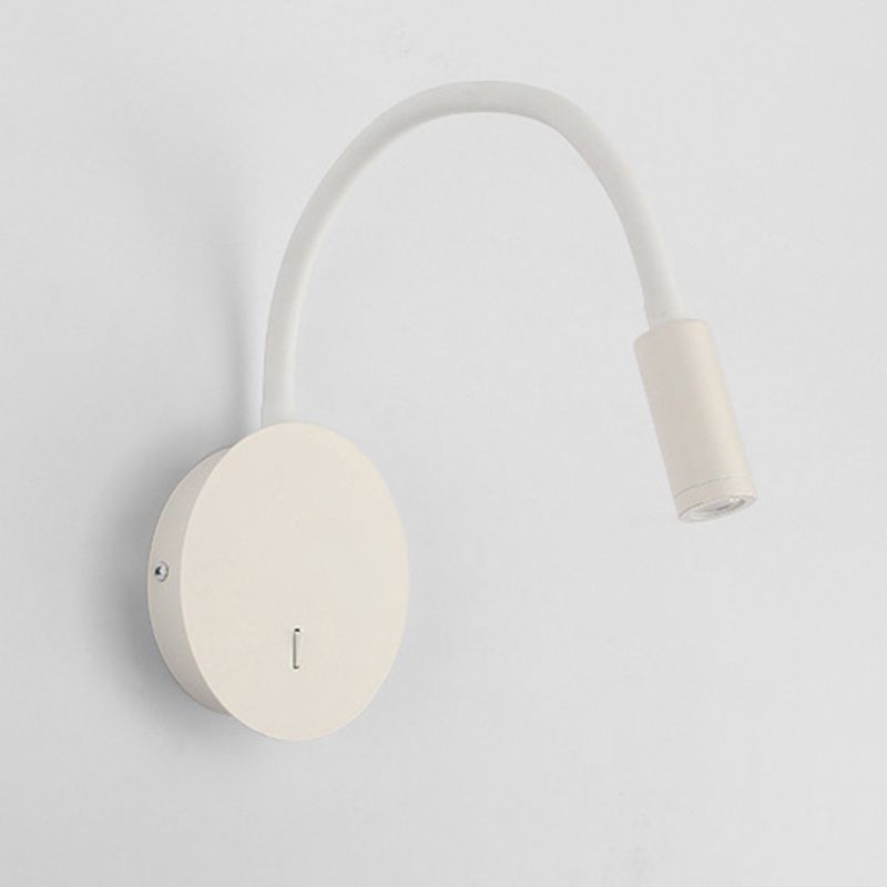 Adjustable Spotlight Design Bedside LED Reading Lamp Modern Simplicity Style Wall Mount Lamp for Bedroom