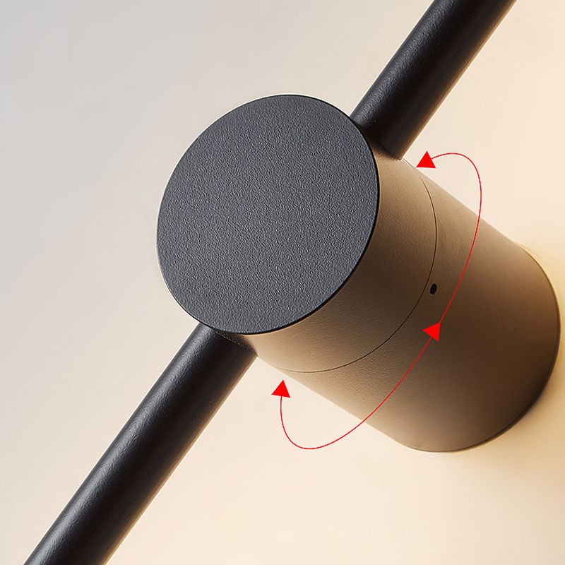 Modern Style Metal Vanity Light Linear Shape Vanity Lamp for Shower Room