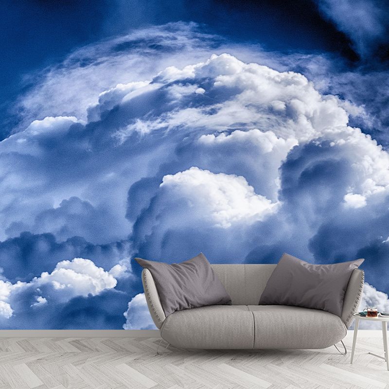 Photography Clouds Landscapes Mural Eco-friendly Wallpaper for Decoration