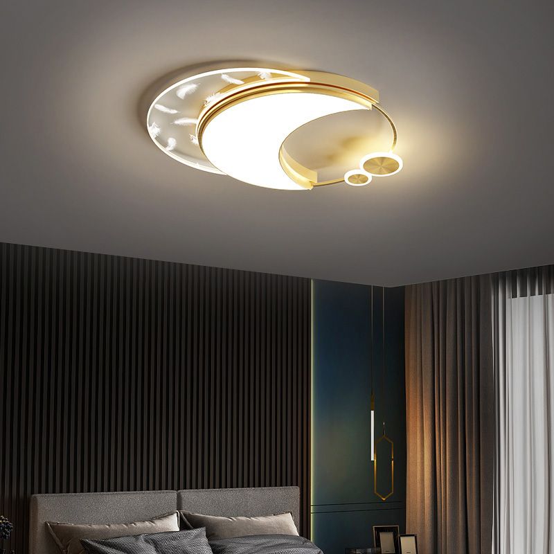 Moderne inbouwlamp ronde LED-plafondlamp voor woonkamer eetkamer