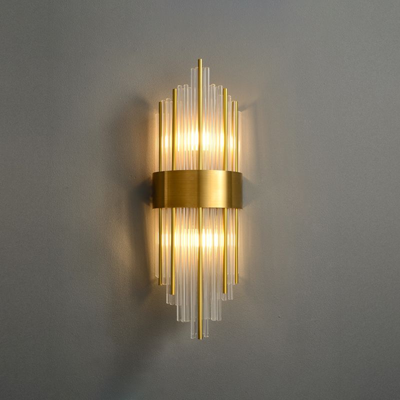 Crystal Wall Mounted Lighting Modern Style Sconce Light Fixture