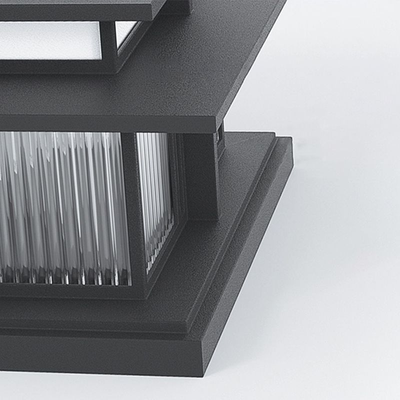 Modern Pillar Lamp Stainless Steel Outdoor Waterproof Light for Courtyard