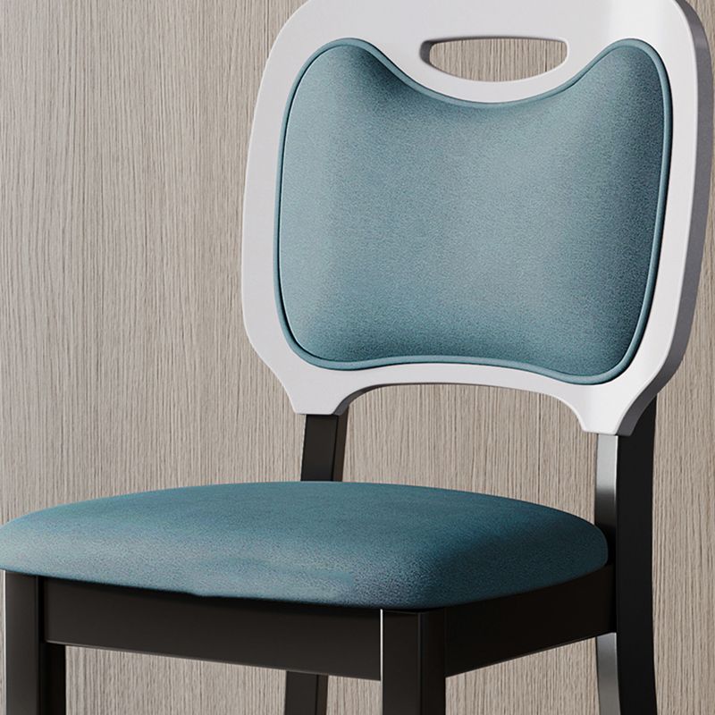 Nordic Style Solid Wood Chair Open Back Dining Side Chair for Dinning Room
