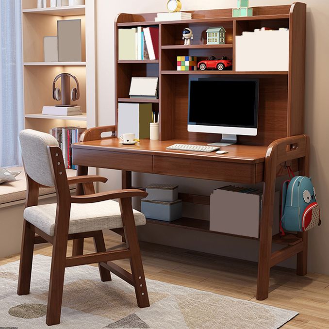 Writing Kids Desk Bedroom with Drawers Kids Study Desk and Chair Set