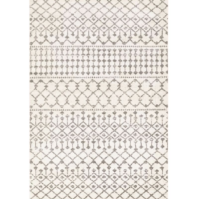 Original Tribal Patterned Rug Multicolor Americana Carpet Polyester Pet-Friendly Non-Slip Stain Resistant Rug for Home
