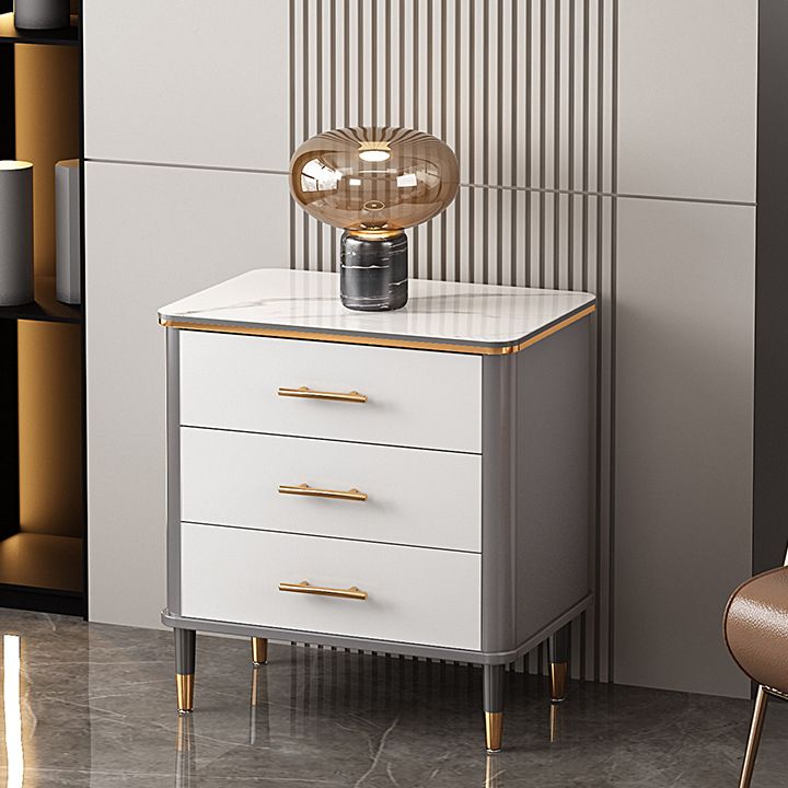 Contemporary Storage Chest Manufactured Wood Dresser with 3/4/5 Drawers