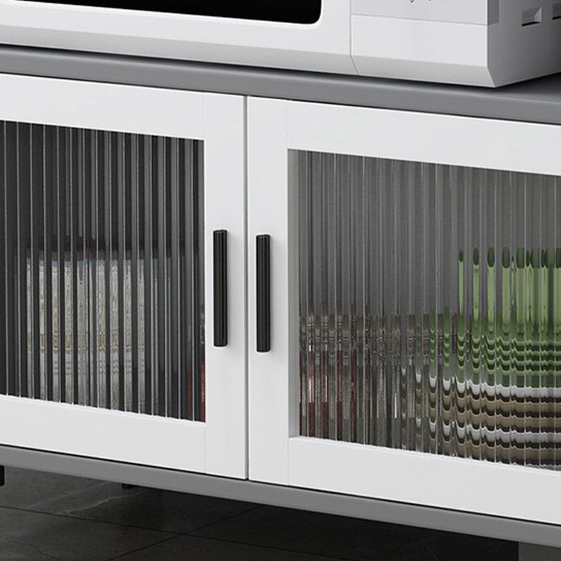 Modern Kitchen Island Table Dining Room Stationary Prep Table